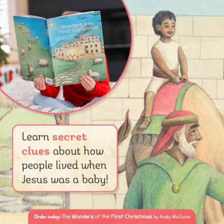 The Wonders of the First Christmas: Explore the Birth of Jesus through History, Archaeology, and Art - Andy McGuire [KSIĄŻKA]