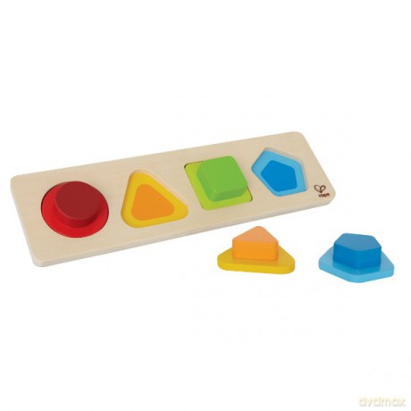 HAPE Pierwsze Kształty puzzle [ZABAWKA]