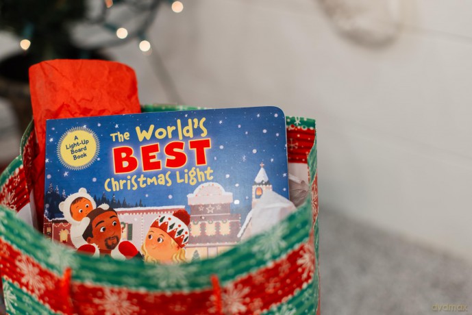 The World's Best Christmas Light: A Light-Up Board Book - Chelsea Tornetto [KSIĄŻKA]