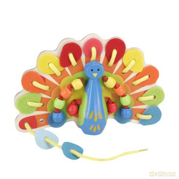 HAPE Sznurowany Paw [ZABAWKA]