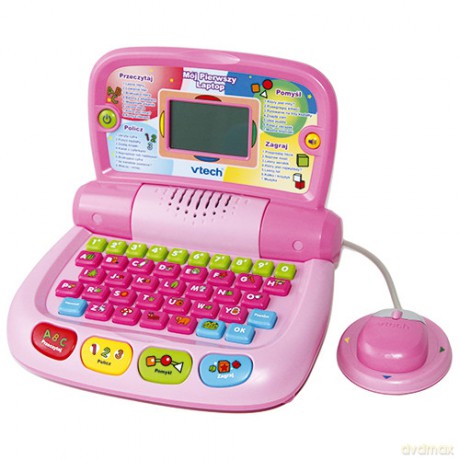 VTECH Laptop Małego Odkrywcy Różowy [ZABAWKA]