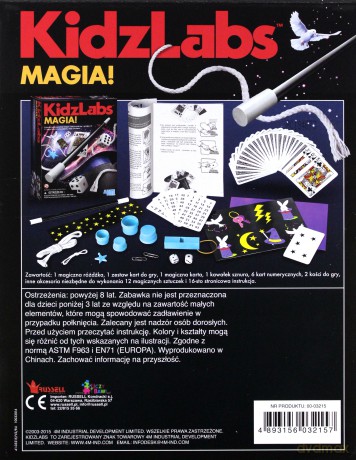 4M zestawaw sztuczek magicznych [ZABAWKA]
