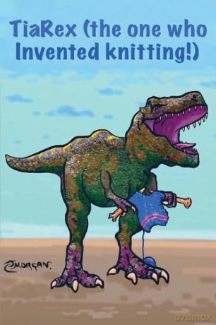 TiaRex (the one who invented knitting!) - CJ Morgan [KSIĄŻKA]