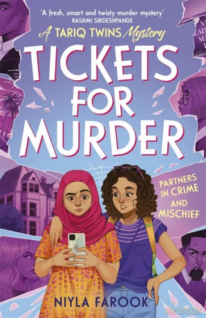 Tickets for Murder (A Tariq Twins Mystery 2): A funny, twisty crime caper for kids! - Niyla Farook [KSIĄŻKA]
