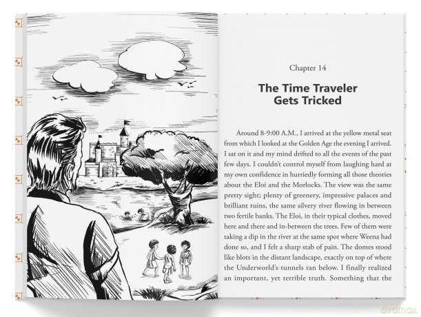 Time Machine: Illustrated Abridged Children Classics English Novel With Review Questions (Illustrated Classics) - H. G. Wells [KSIĄŻKA]
