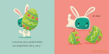 Tiny T. Rex and the Itty-Bitty Bun-Bun: An Easter and Springtime Story - Jonathan Stutzman [KSIĄŻKA]