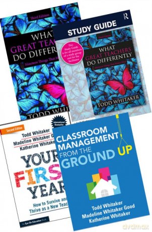 Todd Whitaker Great Teachers 4 Book Bundle - Todd Whitaker [KSIĄŻKA]