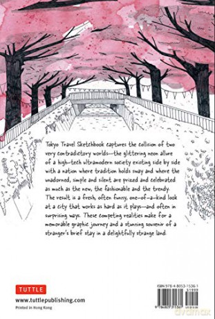 Tokyo Travel Sketchbook: Kawaii Culture, Wabi Sabi Design, Female Samurais and Other Obsessions (Tuttle Specials) - Amaia Arrazola [KOMIKS]