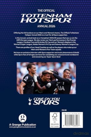 Tottenham Hotspur FC Official Annual 2026 - Thfc [KSIĄŻKA]