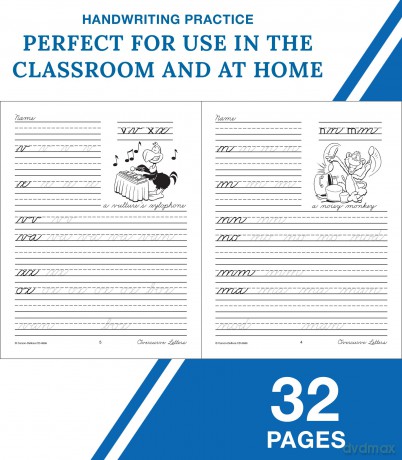 Traditional Handwriting: Beginning Cursive, Grades 2 - 5 - Carson Dellosa Education [KSIĄŻKA]