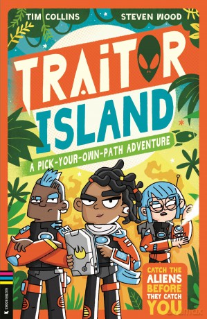 Traitor Island: A Pick-Your-Own-Path Adventure - Tim Collins [KSIĄŻKA]