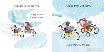 Tricycle Mice on Ice (Phonics Readers) - Russell Punter [KSIĄŻKA]