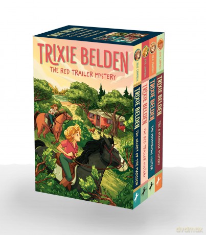 Trixie Belden Boxed Set #1-4 - Julie Campbell [KSIĄŻKA]
