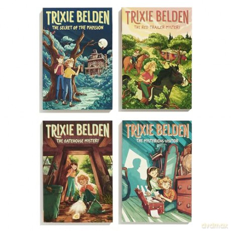 Trixie Belden Boxed Set #1-4 - Julie Campbell [KSIĄŻKA]