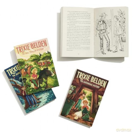 Trixie Belden Boxed Set #1-4 - Julie Campbell [KSIĄŻKA]