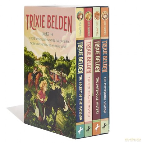 Trixie Belden Boxed Set #1-4 - Julie Campbell [KSIĄŻKA]