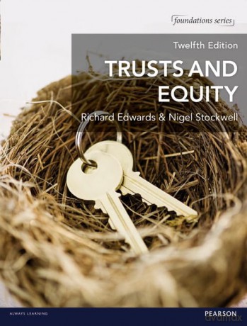 Trusts and Equity (Foundation Studies in Law Series) - Richard Edwards [KSIĄŻKA]