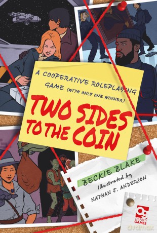 Two Sides to the Coin: A Cooperative Roleplaying Game (With Only One Winner) (Osprey Roleplaying) - Rebecca Blake [KSIĄŻKA]