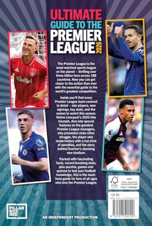 Ultimate Guide to the Premier League 2026 - Pbr [KSIĄŻKA]