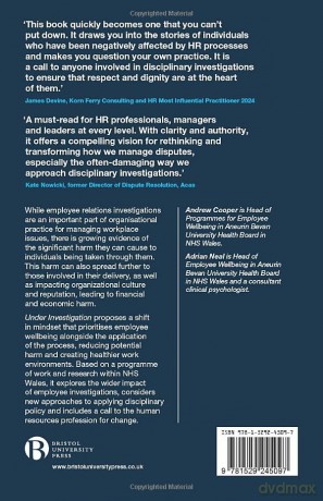 Under Investigation: Transforming Disciplinary Practice in the Workplace - Andrew Cooper [KSIĄŻKA]