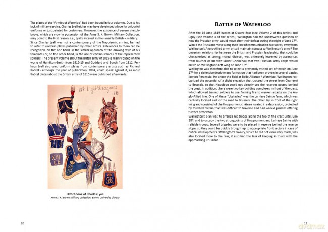 Uniforms of the Armies at Waterloo: Volume 1: The British Army - Charles Lyall [KSIĄŻKA]