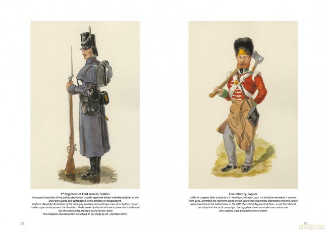 Uniforms of the Armies at Waterloo: Volume 1: The British Army - Charles Lyall [KSIĄŻKA]