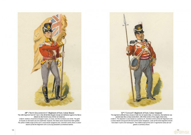 Uniforms of the Armies at Waterloo: Volume 1: The British Army - Charles Lyall [KSIĄŻKA]