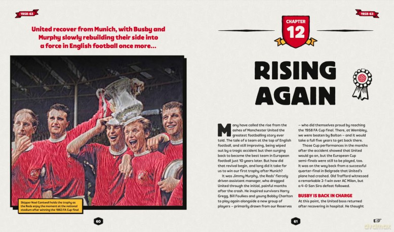 United Chronicles - Manchester United's illustrious history retold in 30 epic stories: The Reds' illustrious history retold in 30 epic stories - Manchester United FC [KSIĄŻKA]