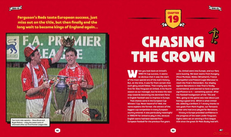 United Chronicles - Manchester United's illustrious history retold in 30 epic stories: The Reds' illustrious history retold in 30 epic stories - Manchester United FC [KSIĄŻKA]