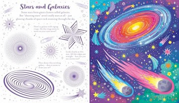 Usborne Scratch Activities Night Sky: A Stunning Scratch Activity Book Introduction to Space, Stars, and Planets - Rosie Dickins [KSIĄŻKA]