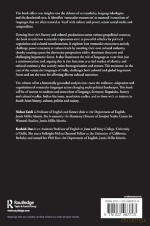 Vernacular Encounters: Politics and Possibilities - Nishat Zaidi [KSIĄŻKA]