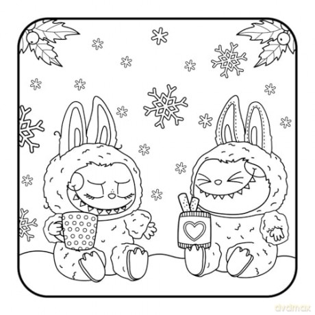 Very Merry Lafufu Cosy Colouring Book: A cosy Christmas colouring book for all ages! (Lafufu Activity Books) - Lafufu [KSIĄŻKA]