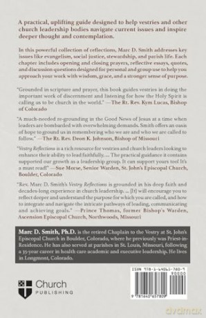 Vestry Reflections: Cultivating Spiritual Growth in Church Leaders - Marc D. Smith Ph.D [KSIĄŻKA]