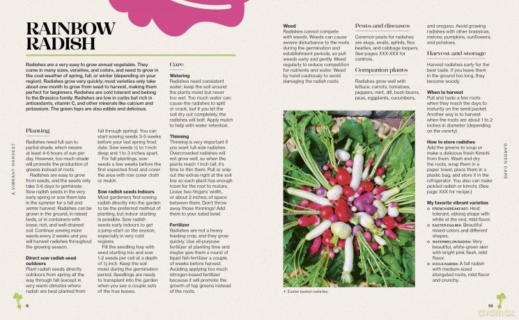 Vibrant Harvest: Cultivating a Kaleidoscope of Colors in Your Vegetable Garden with Heirlooms, Modern Hybrids, and More - Sandra Mao [KSIĄŻKA]