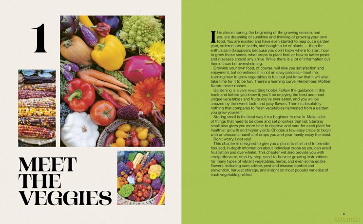 Vibrant Harvest: Cultivating a Kaleidoscope of Colors in Your Vegetable Garden with Heirlooms, Modern Hybrids, and More - Sandra Mao [KSIĄŻKA]