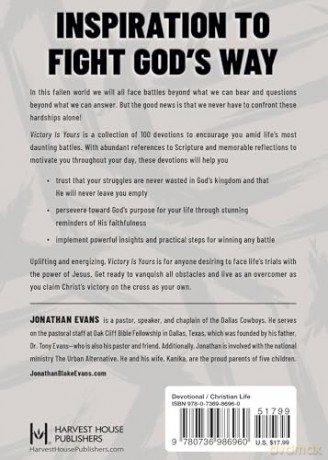 Victory Is Yours: 100 Devotions for Overcoming Life's Challenges - Jonathan Evans [KSIĄŻKA]