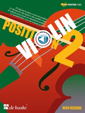 Violin Position 2. Includes Audio Online - Nico Dezaire [KSIĄŻKA]