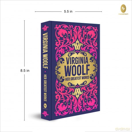 Virginia Woolf: Her Greatest Works (Deluxe Hardbound Edition) - Virginia Woolf [KSIĄŻKA]