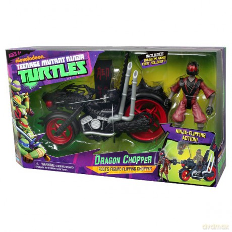 TURTLES Ninja Motor Dragon Chooper [ZABAWKA]