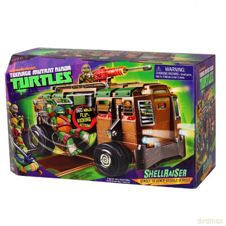 TURTLES Ninja Wagon Metra Shellraiser [ZABAWKA]