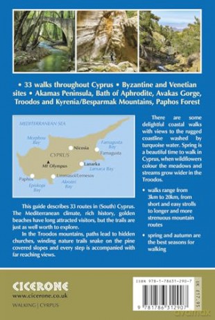 Walking in Cyprus: 33 walks in the South, including the Troodos Mountains (Cicerone Guides) - Jacint Mig [KSIĄŻKA]
