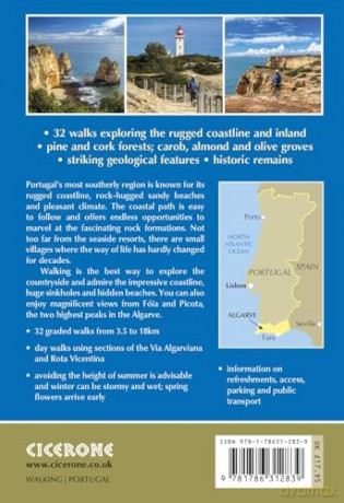 Walking in the Algarve: 32 walks in the south of Portugal including Serra de Monchique and Costa Vicentina (Cicerone Guides) - Jacint Mig [KSIĄŻKA]