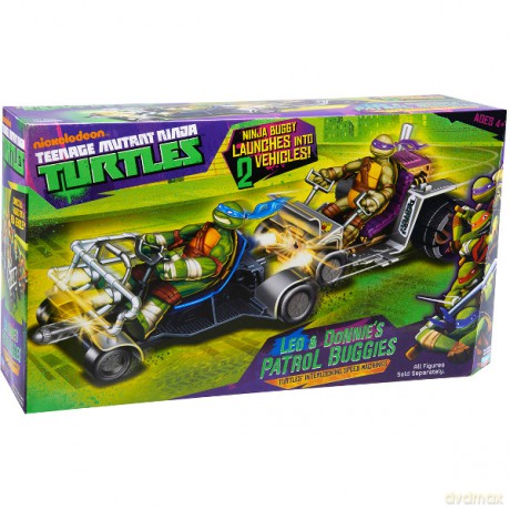 TURTLES Patrol Buggy Leo&Don [ZABAWKA]