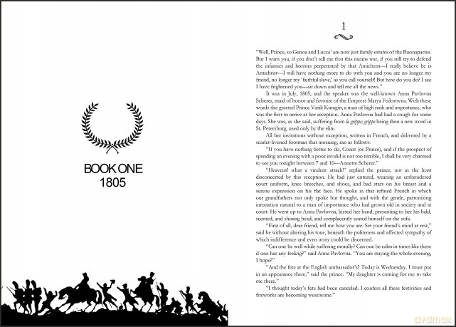 War and Peace (Deluxe Hardbound Edition) (Fingerprint Classics) - Leo Tolstoy [KSIĄŻKA]