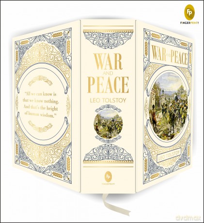 War and Peace (Deluxe Hardbound Edition) (Fingerprint Classics) - Leo Tolstoy [KSIĄŻKA]