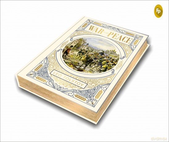 War and Peace (Deluxe Hardbound Edition) (Fingerprint Classics) - Leo Tolstoy [KSIĄŻKA]