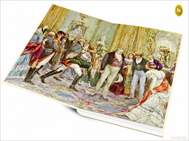 War and Peace (Deluxe Hardbound Edition) (Fingerprint Classics) - Leo Tolstoy [KSIĄŻKA]