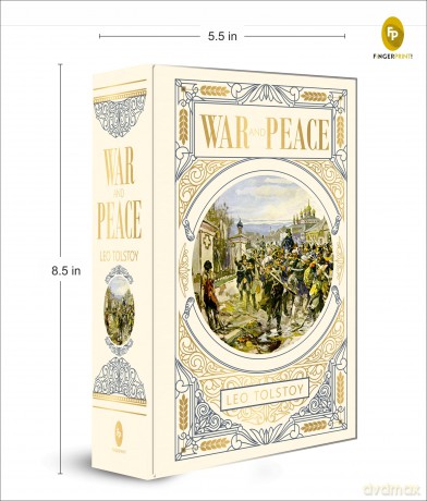 War and Peace (Deluxe Hardbound Edition) (Fingerprint Classics) - Leo Tolstoy [KSIĄŻKA]