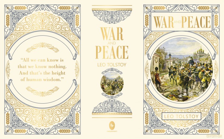 War and Peace (Deluxe Hardbound Edition) (Fingerprint Classics) - Leo Tolstoy [KSIĄŻKA]