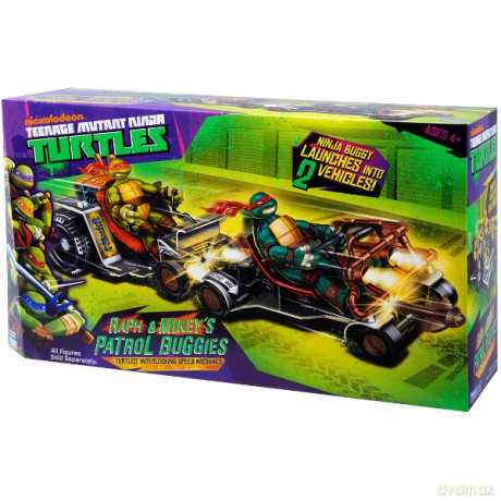 TURTLES Patrol Buggy Raph&Mike [ZABAWKA]